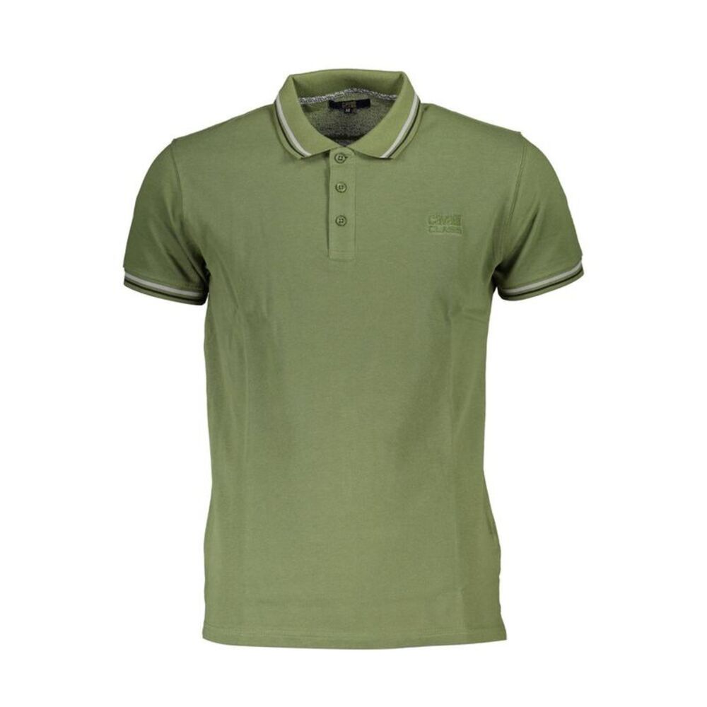 Cavalli Class Verde Cotton Men Men's Polo